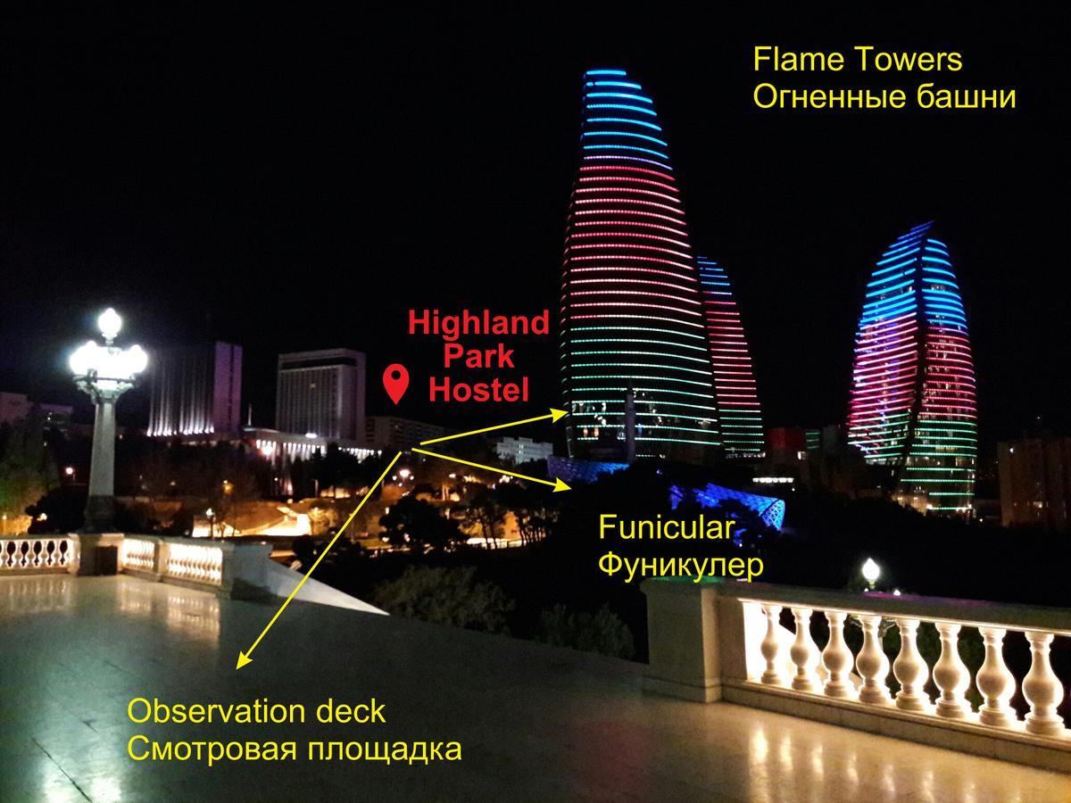 Highland Park Hostel Baku Ngoại thất bức ảnh